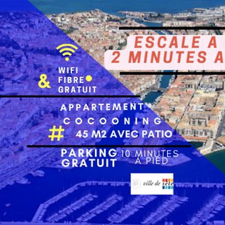 Splendide T2 Neuf Coocoonig Avec Petit Patio Leilighet Sète Eksteriør bilde