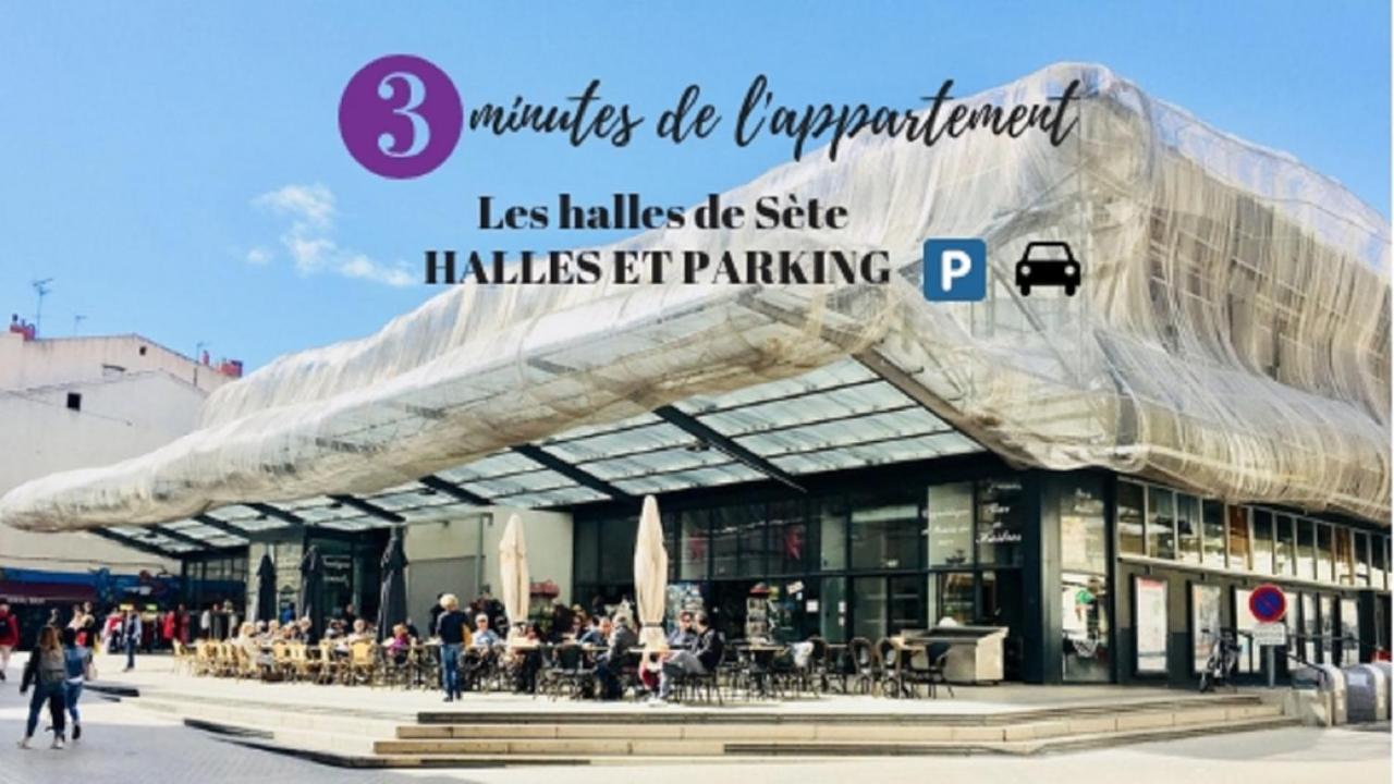 Splendide T2 Neuf Coocoonig Avec Petit Patio Leilighet Sète Eksteriør bilde